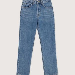 Oak + Fort Vintage Straight-Leg Jean